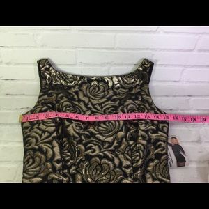 ONLY - Vestito lungo all'uncinetto bianco e nero a righe
